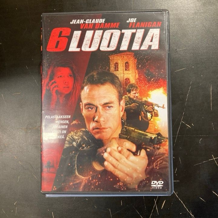 6 luotia DVD (VG+/M-) -toiminta-